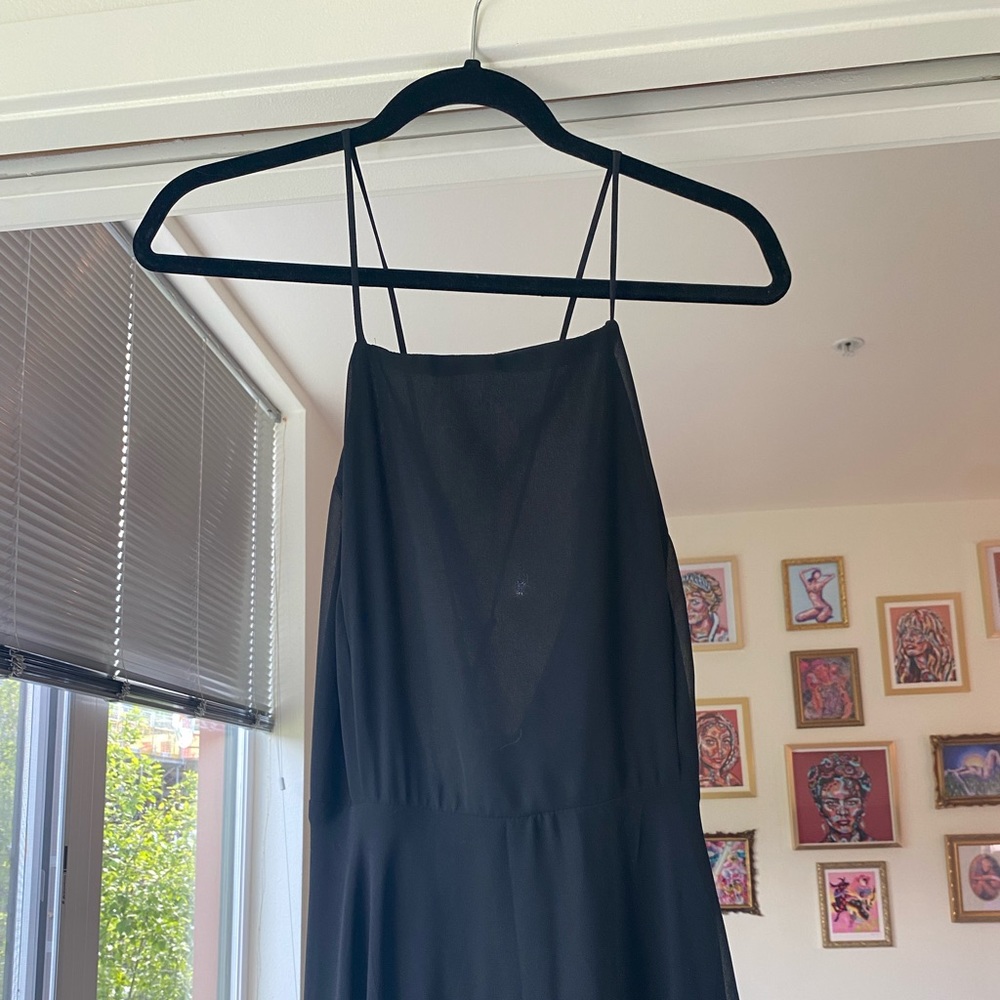 Lulu's Elegant Black Maxi Dress - Picture 7 of 8